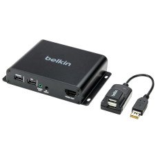 Belkin F1DN-KVM-EXRFI | Cybersecurity and Secure KVM Extender Receiver Fiber SFP - Universal Video