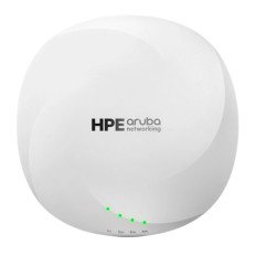 HP AP-655-RW | Aruba 650 Series IEEE 802.11ax Tri-Band 6GHz 7.8Gbit/s 2 x Ports PoE+ 5000Base-T Internal Antennas Wireless Access Point