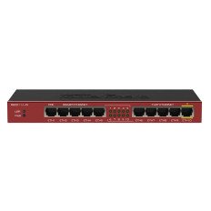 Mikrotik RB2011IL-IN | 5xEthernet 5xGigabit Ethernet PoE out on port 10 600MHz CPU Router Without Power Supply and Adapter