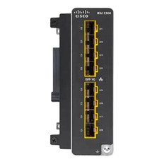 Cisco IEM-3300-8S= | Catalyst IE3300 Rugged 8 x SFP (mini-GBIC) Ports 1000Base-X DIN Rail Expansion Module