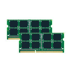 HP LJ190AV | 4GB Kit (2x2GB) DDR3-1333MHz PC3-10600 Non-ECC Unbuffered SODIMM CL9 2Rx8 1.5V 204-Pin Memory