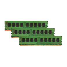 HP XZ614AA | 6GB Kit (3x2GB) DDR3-1333MHz PC3-10600 ECC Unbuffered UDIMM CL9 2Rx8 1.5V 240-Pin Memory