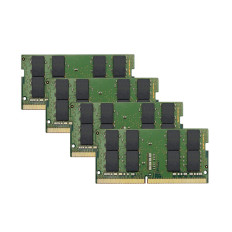 Dell 370-ADJP | 64GB Kit (4x16GB) DDR4-2400MHz PC4-19200 Non-ECC Unbuffered SODIMM CL17 2Rx8 1.2V 260-Pin Memory