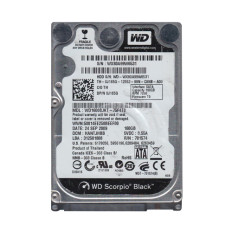Western Digital WD1600BJKT-75F4T0 | Scorpio Black 160GB 7200RPM SATA 3Gb/s 16MB Cache (RoHS) 2.5-Inch Hard Drive