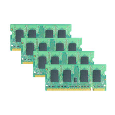 Dell 311-5927 | 16GB Kit (4x4GB) DDR2-533MHz PC2-4200 Non-ECC Unbuffered SODIMM CL4 1Rx8 1.8V 200-Pin Memory