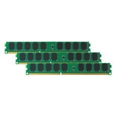 Crucial CT3K8G3ERSDD8186D | 12GB Kit (3x4GB) DDR3-1600MHz PC3-12800 ECC Unbuffered VLP UDIMM CL11 1Rx8 1.5V 240-Pin Memory
