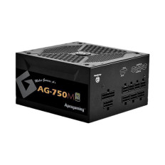 Apexgaming AG-750M | 750-Watts 100-240V AC 10A 50-60Hz 24-Pin ATX 80-Plus Gold Modular Power Supply