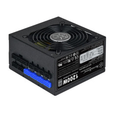 Silver Stone ST1200-PTS | 1200-Watts 115-240V AC 12-6A 60-50Hz 80-Plus Platinum Fully Modular ATX Power Supply