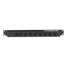 Black Box SP473A-R2 | 330-Watts 100–127V 20A 60Hz 8 NEMA 5–20 R Outlets Rack Mount Power Strip
