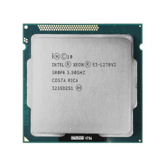 HP 686683-001 | 3.50GHz 5.00GT/s DMI 8MB L3 Cache Socket LGA1155 Intel Xeon E3-1270V2 Quad-Core Processor