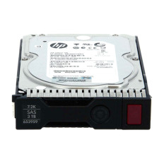 HP 653959-001 | 3TB 7200RPM SAS 6Gb/s Hot-Pluggable 3.5-Inch Midline Hard Drive for G7 ProLiant Servers