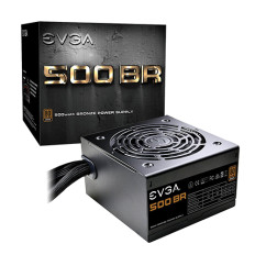 EVGA 100-BR-0500-K1 | 500-Watts 100-240V AC 8-4A 50-60Hz 80-Plus Bronze 24-Pin ATX Power Supply