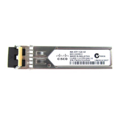 Cisco MA-SFP-1GB-SX | 1Gb/s 1000Base-SX Multi-Mode Fibre 850nm 550m Duplex LC Connector SFP (mini-GBIC) Transceiver Module