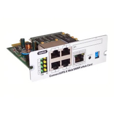 Konica Minolta 116750221-001 | ConnectUPS-X 5 x Ports RJ-45 100Mb/s 10/100Base-TX Fast Ethernet X-Slot Remote Management Adapter