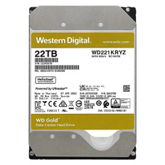Western Digital WD221KRYZ | Gold Helium 22TB 3.5" 6GB/s SATA 7200RPM 512MB Cache 512e Enterprise Class Hard Drive