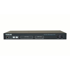 Black Box MPSH8-S20 | 8 x Outlets 20-Amp Single-Circuit 120-VAC 1U Rack-mountable Managed Power Distribution Unit