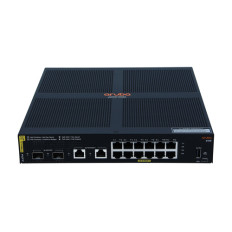 HP JL679A#ABA | Aruba CX 6100 Series 6100 12G Class4 PoE 2G/2SFP+ 139W 12 x 1000Base-T RJ-45 Class 4 PoE and 2 x 10GbE SFP+ and 2 x 1GbE RJ-45 Ports Layer 3 Managed Gigabit Ethernet Network Switch