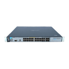 HP J8692AX | ProCurve 3500yl series 3500-24G-PoE yl 24 x RJ-45 Ports PoE 10/100/1000Base-T + 4 x SFP (mini-GBIC) Ports + 1 x Open Module Slot Layer 3 Managed Rack-Mountable Gigabit Ethernet Network Switch
