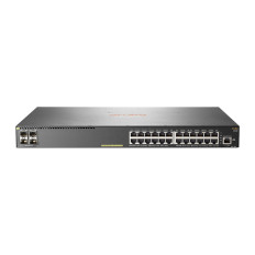 HP JL263A#AKJ | Aruba 2930 Series 2930F 24G PoE+ 4SFP+ 24 x RJ-45 Ports PoE+ 10/100/1000Base-T + 4 x SFP+ Ports Layer 3 Managed 1U Rack-mountable Gigabit Ethernet Network Switch