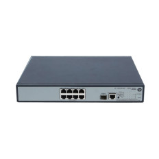 HP JG350AS#ABA | OfficeConnect 1910 Series 1910-8G-PoE+ (180W) 8 x RJ-45 PoE+ 10/100/1000Base-T and 1 x SFP (mini-GBIC) Ports Layer 3 Managed Gigabit Ethernet Network Switch