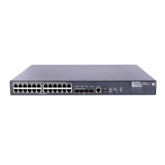 HP JG254-61201 | Flex Fabric 5800 Series 5800-24G-Poe+ 24 x RJ-45 Ports PoE+ 10/100/1000Base-T + 4 x SFP+ Layer 3 Managed Rack-mountable Gigabit Ethernet Network Switch