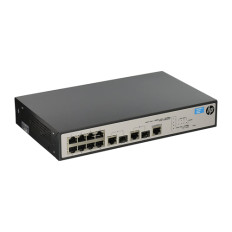 HP JG536AR#B8X | OfficeConnect 1910 Series 1910-8 8 x RJ-45 10/100Base-TX and 2 x Combo SFP (mini-GBIC) Ports Layer 3 Managed Fast Ethernet Network Switch