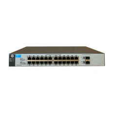 HP J9803-60101 | OfficeConnect 1810 Series 1810-24G v2 24 x 10/100/1000Base-T RJ-45 and 2 x SFP (mini-GBIC) Ports Layer 2 Managed Gigabit Ethernet Network Switch
