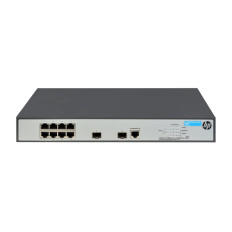 HP JG921AR#ABA | OfficeConnect 1920 Series 1920-8G-PoE+ (65W) 8 x RJ-45 PoE+ 10/100/1000Base-T and 2 x SFP (mini-GBIC) Ports Layer 3 Managed Gigabit Ethernet Network Switch