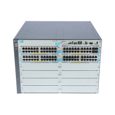 HP J9540AR#B8X | ProCurve 5400 zl Series 5412-92G-PoE+ 92 x RJ-45 PoE+ Ports 1000Base-T + 4 x SFP mini-GBIC Ports + 8 x Open Module Slots Layer 3 Managed Rack-Mountable Gigabit Ethernet Network Switch