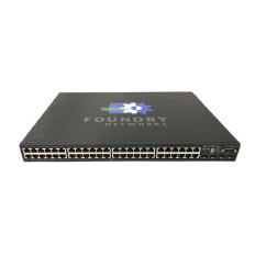 Brocade FLS648-STK | FastIron LS Series 48 x Ports 1000Base-T + 4 x Ports Combo SFP Layer 3 Manageable Gigabit Ethernet Switch