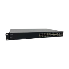 Cisco SRW224G4P-K9-AR | Small Business 300 Series SF300-24P 24 x Ports PoE 10/100Base-TX + 2 x GE RJ-45 Ports + 2 x Combo SFP mini-GBIC Ports Layer 3 Managed 1U Rack-Mountable Gigabit Ethernet Netwok Switch