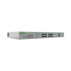 Allied Telesis AT-GS950/18PS | GS950 V2 V2 16 x Ports PoE 1000Base-T + 2 x Ports SFP Layer 2 Managed Rack-mountable Gigabit Ethernet Network Switch