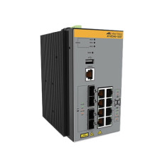 Allied Telesis AT-IE340-12GT-80 | IE340 AT-IE340-12GT 8 x Ports 1000Base-T + 4 x Ports SFP Layer 3 Managed Gigabit Ethenet Network Switch