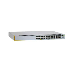 Allied Telesis AT-X310-26FP-20 | x310 Series 24 x Ports 10/100Base-T PoE+ + 2 x SFP Combo + 2 x GE Stacking Ports 1U Rack-mountable Layer 3 Managed Fast Ethernet Stackable Network Switch