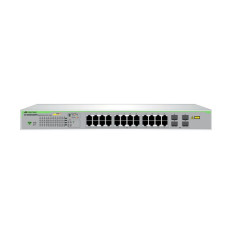 Allied Telesis AT-GS950/28PS-40 | GS950 Series 24 x Ports 1000Base-T PoE+ + 4 x Ports SFP Rack-mountable Layer 2 Managed Gigabit Ethernet WebSmart Network Switch