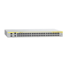 Allied Telesis AT-8648T/2SP-20 | 8600 Series 48 x Ports 10/100Base-T + 2 x Ports SFP Combo + 2 x Ports 1000Base-T Uplinks Layer 3 Managed Fast Ethernet Network Switch