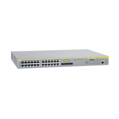 Allied Telesis AT-X600-24TS-40 | x600 Series 24 x Ports 1000Base-T + 4 x Ports SFP Combo + 1 x Expansion Bay 1U Rack-mountable Layer 3+ Gigabit Ethernet Network Switch
