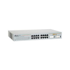 Allied Telesis AT-GS916GB-50 | GS900 Series 16 x Ports 1000Base-T + 2 x Expansion Bays Rack-mountable Layer 2 Unmanaged Gigabit Ethernet Network Switch