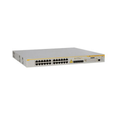 Allied Telesis AT-X600-24TS-POE-30 | x600 Series 24 x Ports 1000Base-T PoE + 4 x Ports SFP Combo + 2 x 1000Base-T 1U Rack-mountable Layer 3+ Gigabit Ethernet Network Switch