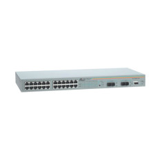 Allied Telesis AT-8026FC-20 | 8000 Series 24 x Ports 100Base-TX + 2 x Ports 100Base-TX SC Connector Rack-mountable Layer 3 Managed Fast Ethernet Network Switch