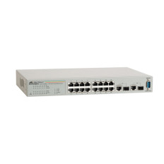Allied Telesis AT-FS750/16-20 | FS700 Series 16 x Ports 10/100Base-TX + 2 x Ports SFP Combo Rack-mountable Layer 2 Unmanaged Fast Ethernet Network Switch