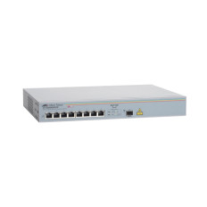 Allied Telesis AT-GS900/8POE-40 | GS900 Series 8 x Ports 1000Base-T + 1 x Port SFP Combo uplink Rack-mountable Layer 2 Unmanaged Gigabit Ethernet Network Switch