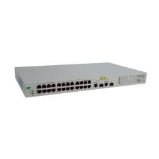 Allied Telesis AT-FS750/24POE-20 | FS700 Series 24 x Ports 10/100Base-TX + 2 x Ports SFP Combo Rack-mountable Layer 2 Unmanaged Fast Ethernet Network Switch