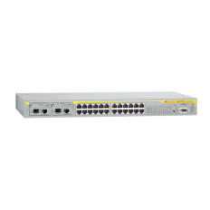 Allied Telesis AT-8624T/2M-V2-40 | 8600 Series 24 x Ports 10/100Base-TX + 2 x Module Bays SFP Combo uplink Layer 3 Managed Fast Ethernet Network Switch