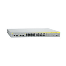 Allied Telesis AT-8624POE-V2-30 | 8600 Series 24 x Ports 10/100Base-TX PoE + 2 x Module Bays SFP Combo uplink Layer 3 Managed Fast Ethernet Network Switch