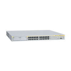 Allied Telesis AT-8524POE-40 | 8500 Series 24 x Ports 10/100Base-TX PoE + 2 x Expansion Bays 1U Rack-mountable Layer 3 Managed Fast Ethernet Network Switch