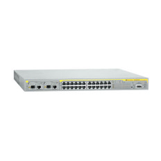 Allied Telesis AT-8624POE-20 | 8600 Series 24 x Ports 10/100Base-TX PoE + 2 x Module Bays uplink Layer 3 Managed Fast Ethernet Network Switch