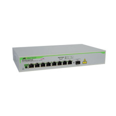 Allied Telesis AT-FS708/POE-20 | FS700 Series 8 x Ports 10/100Base-TX PoE Rack-mountable Layer 2 Unmanaged Fast Ethernet Network Switch