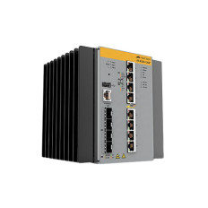 Allied Telesis AT-IE300-12GP-80 | IE300 8 x Ports PoE 1000Base-T + 4 x Ports SFP Layer 3 Managed Gigabit Ethernet Network Switch