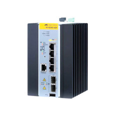 Allied Telesis AT-IE200-6GP | IE200 80 4 x Ports PoE+ 1000Base-T + 2 x Ports SFP Layer 2 Ethernet Network Switch